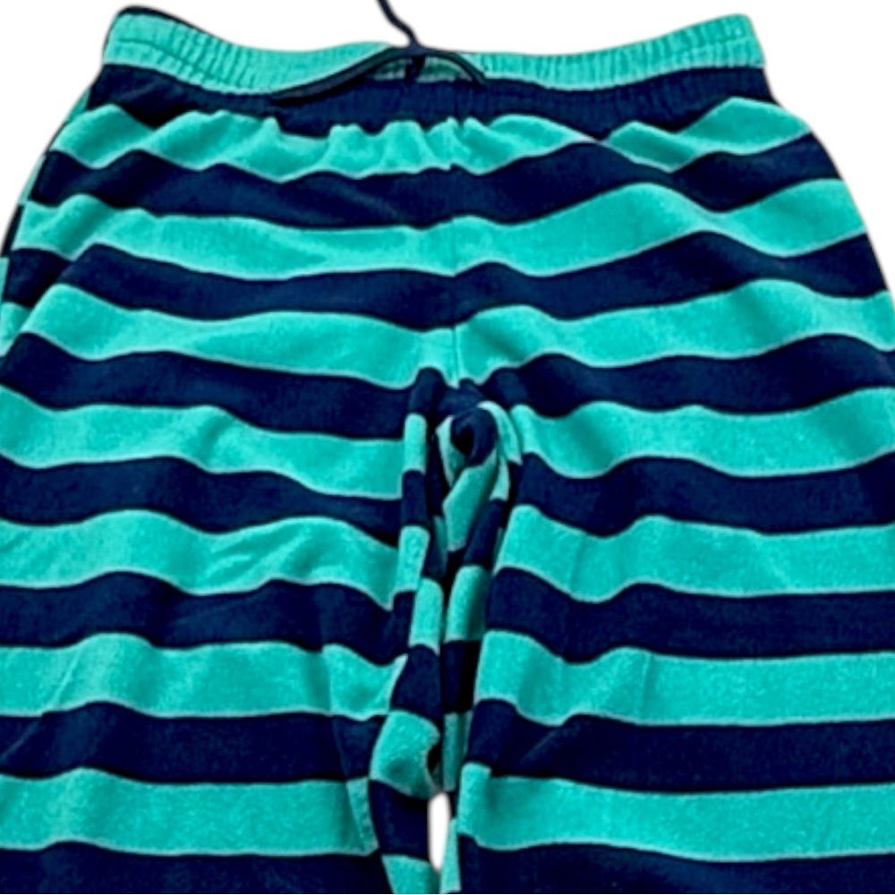 Youth Cat Jack Fleece Pajama Pants L 12 14 Stripe Lounge Sleepwear Cozy Soft